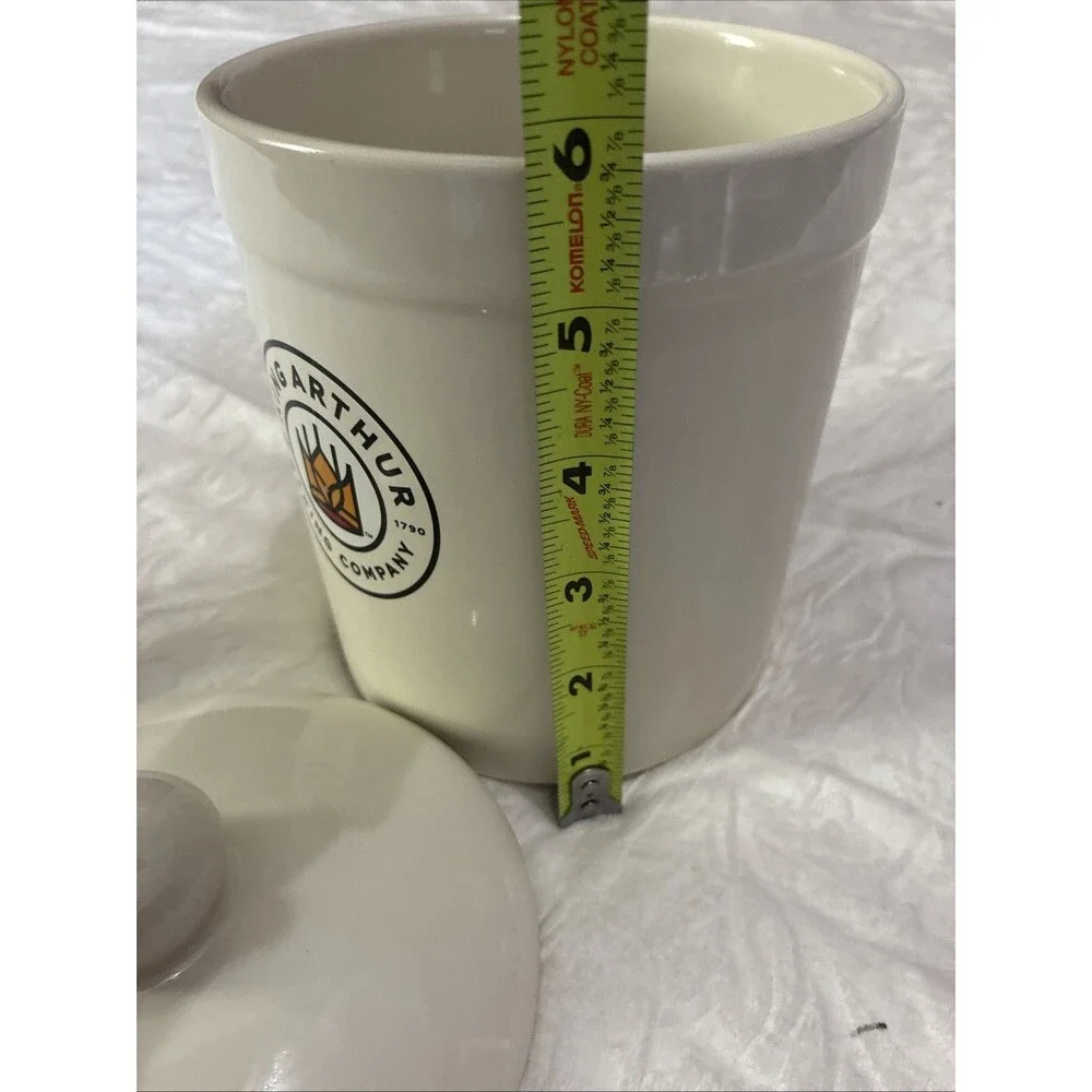 King Arthur Flour Baking Co Chantal Crock Canister Sourdough Jar 1 Qt